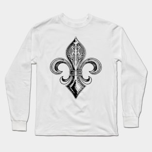 Fleur de lis Long Sleeve T-Shirt